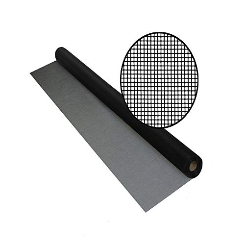SAI PRASEEDA Mosquito Net for Window with Fiber Glass Mesh 4/7feet(120/210cm) 48/84Inches 1 Year Guarantee Without Stitched (Black Color) 200GSM No:4 - Image 3