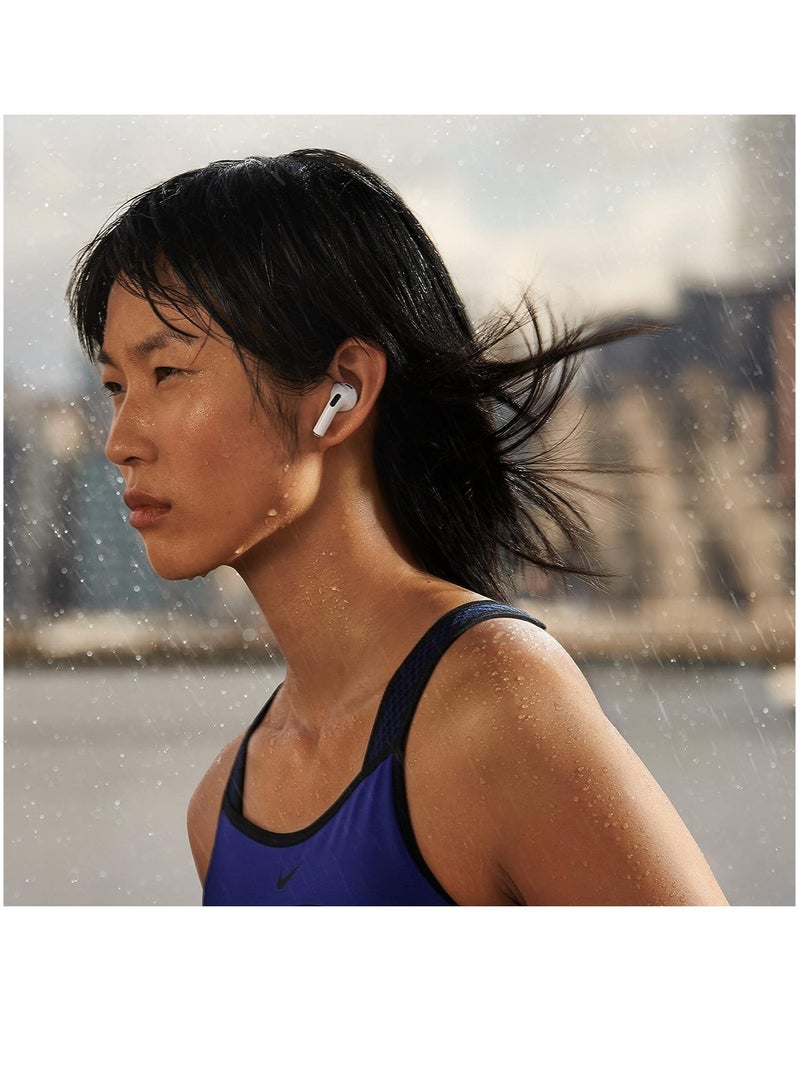 Bluetooth Earphones Wireless Earbuds Pressure Touch Control, Bass Earbuds Noise Cancelling Headsets, Built-in Mic and Sweat Resistant for Gym Running Workout -Pure White Original Quality