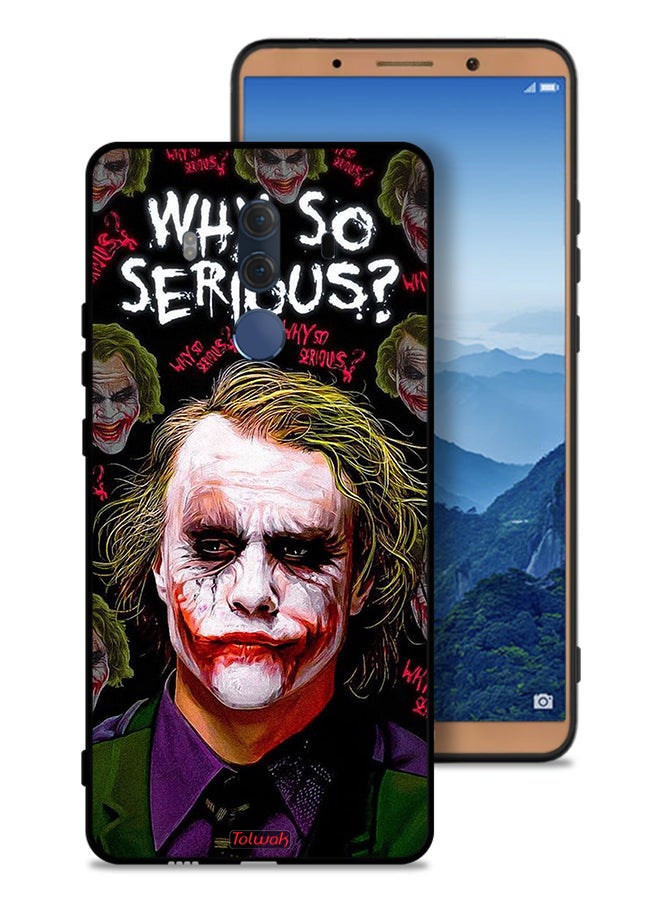 Tolwak Huawei Mate 10 Pro Protective Case Cover Why So Serious - Image 1