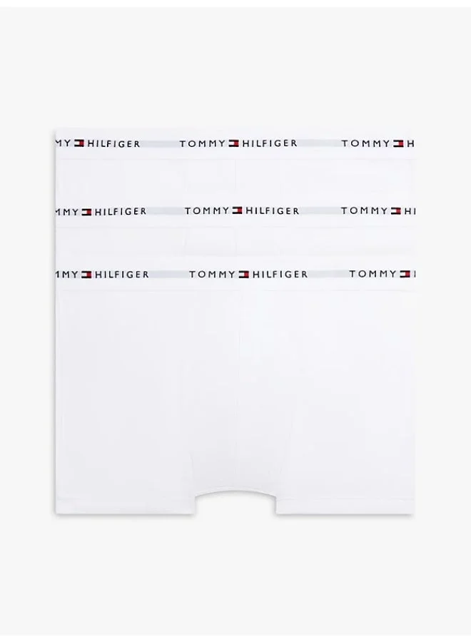 3-Pack Signature Repeat Logo Waistband Trunks