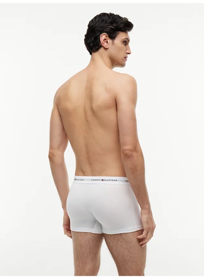 TOMMY HILFIGER 3-Pack Signature Repeat Logo Waistband Trunks - Image 5