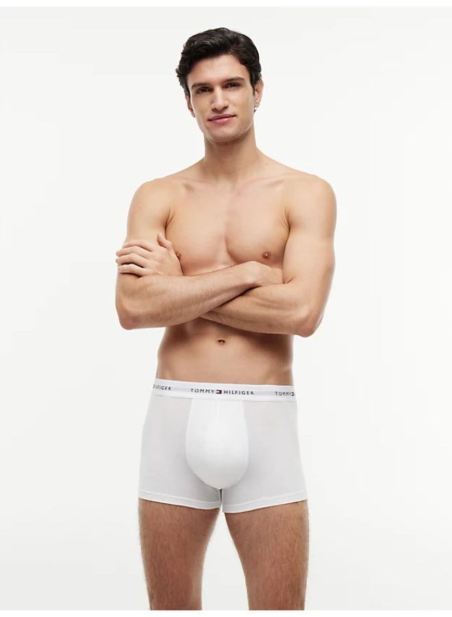 TOMMY HILFIGER 3-Pack Signature Repeat Logo Waistband Trunks - Image 2