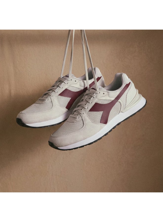 DIADORA أحذية رياضية كاجوال رجالية من ديادورا فينيش رمادي ضبابي / وردي باهت، حجمها صغير يُوصى بزيادة حجم واحد 41 - Image 3