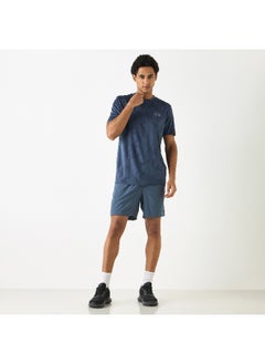 Kappa Kappa Logo Detail Crew Neck T-shirt with Short Sleeves  - Image 2
