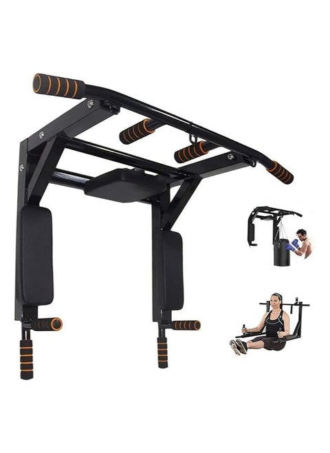 Fitness Door Pull Up and Chin Up Bar - Doorway Pull-Up Bar with Soft Grip Handles - Multi-Functional Upper Body Workout for Strength Training - Home and Gym Workout