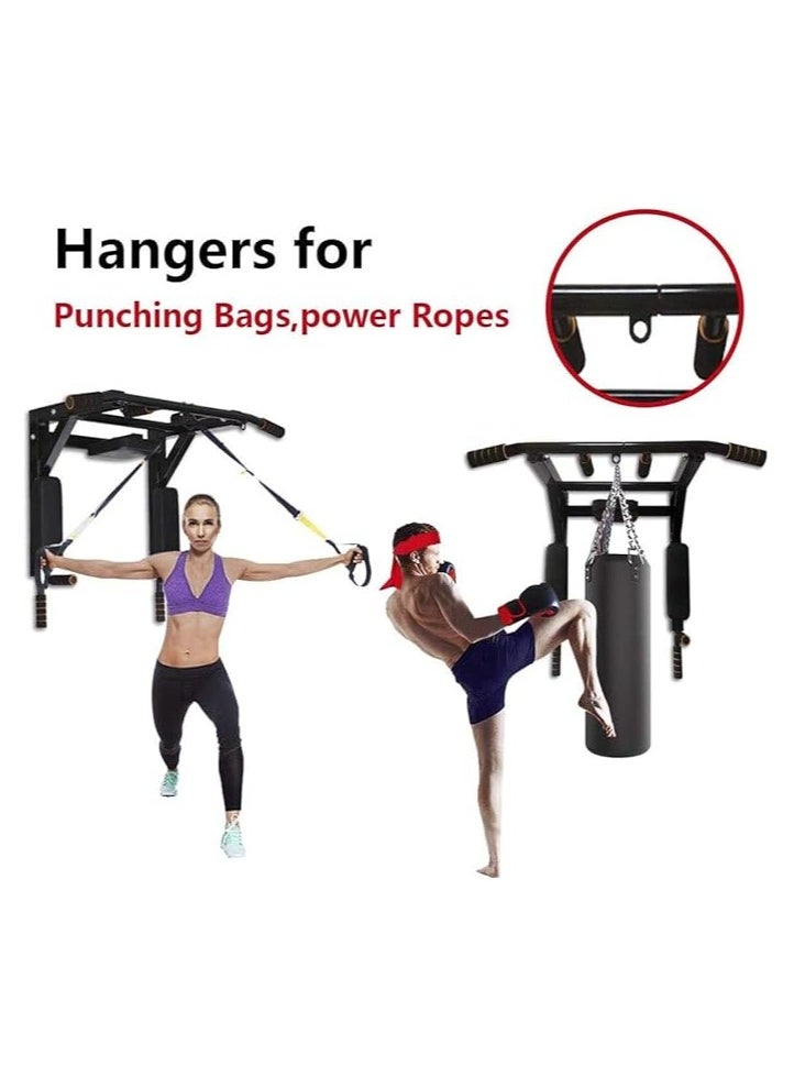SportQ - Fitness Door Pull Up and Chin Up Bar - Doorway Pull-Up Bar with Soft Grip Handles - Multi-Functional Upper Body Workout for Strength Training - Home and Gym Workout - Image 1
