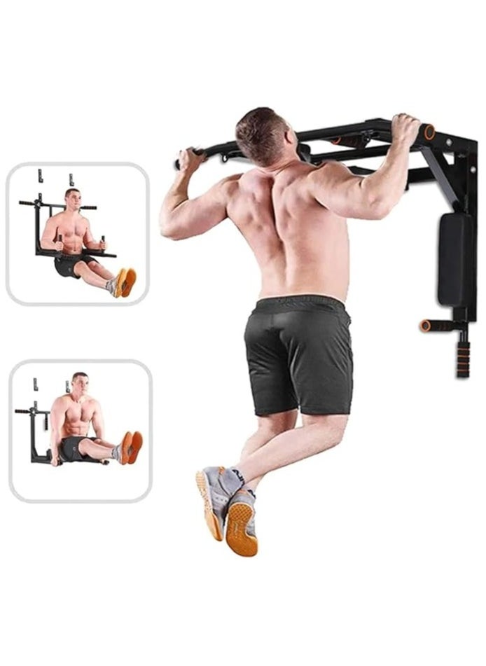 SportQ - Fitness Door Pull Up and Chin Up Bar - Doorway Pull-Up Bar with Soft Grip Handles - Multi-Functional Upper Body Workout for Strength Training - Home and Gym Workout - Image 1