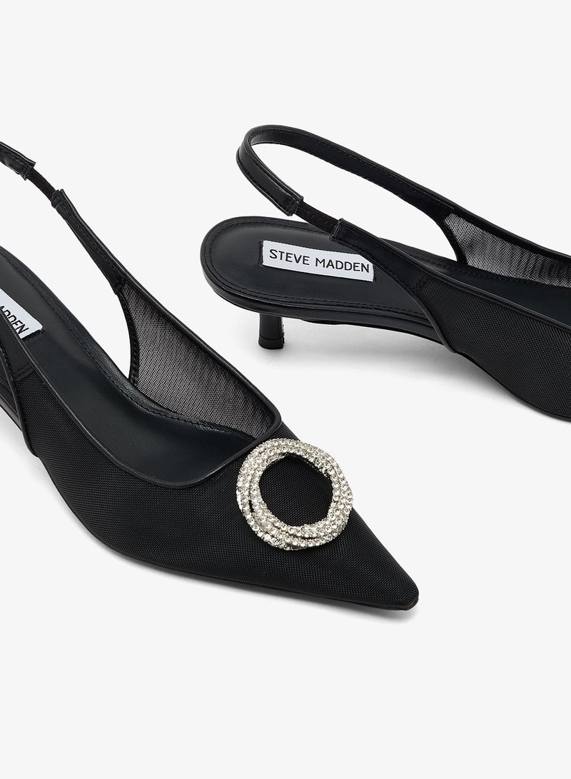 STEVE MADDEN Kaisley Low Heel Pointed Toe Pumps - Image 4