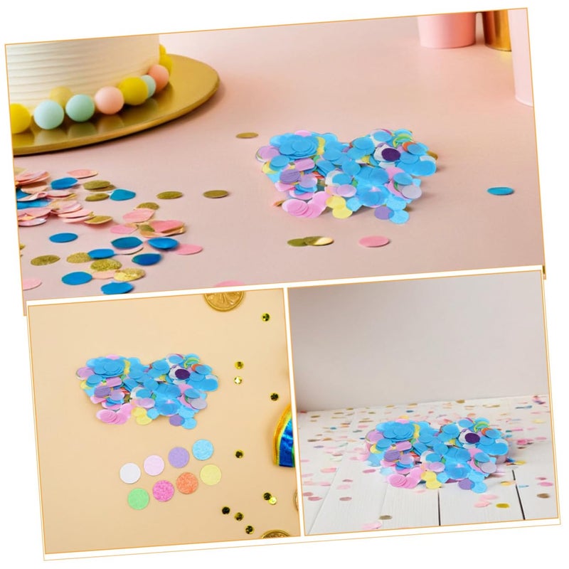 Pastel Confetti Circles Tissue Paper Dots For Wedding Birthday Party Decorations And Balloon Filling - Image 4