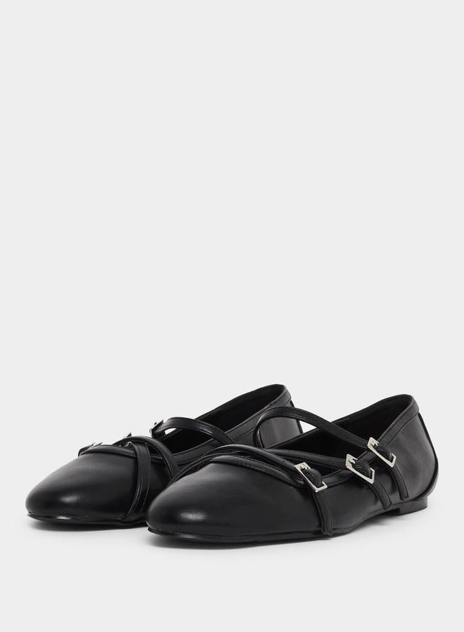 Raid Maisy Mary Jane Buckle Ballet Flats - Image 2