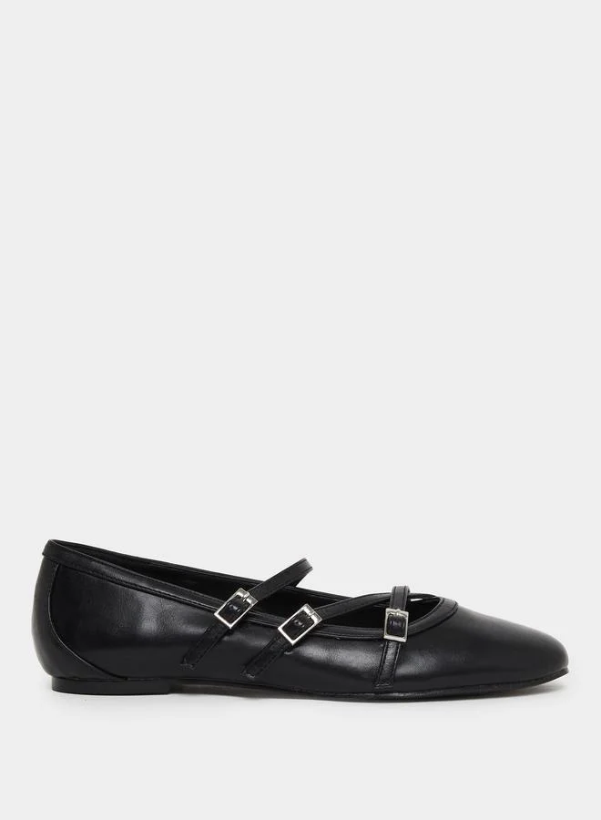 Raid Maisy Mary Jane Buckle Ballet Flats