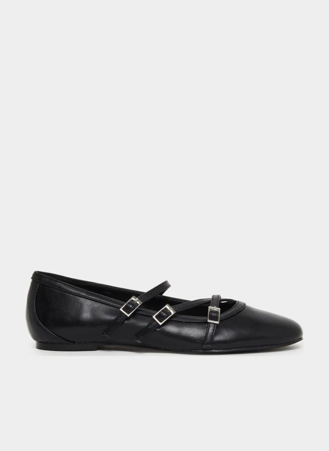 RAID Maisy Mary Jane Buckle Ballet Flats - Image 1