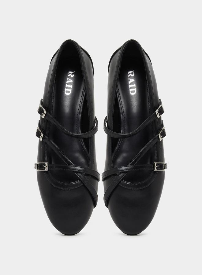RAID Maisy Mary Jane Buckle Ballet Flats - Image 5