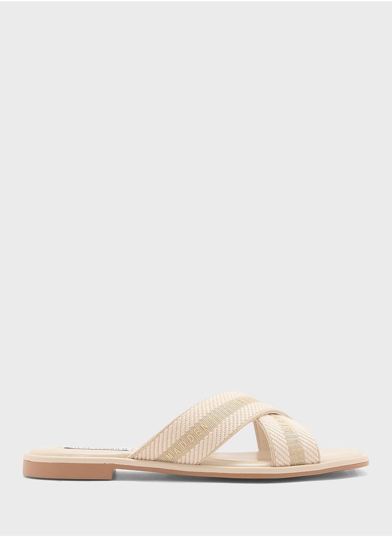 STEVE MADDEN Arrows Multi Strap Flat Sandals  - Image 2