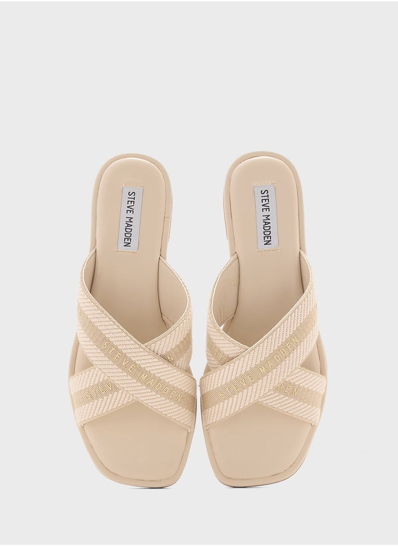 STEVE MADDEN Arrows Multi Strap Flat Sandals  - Image 5
