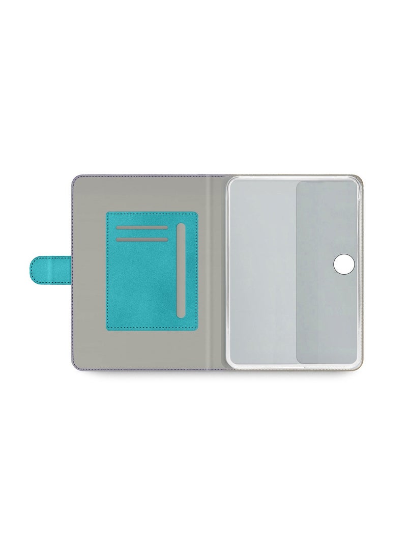 OMAKER Honor Pad 9 12.1 inch 2023 PU Leather Magnetic Closure Flip Case Cover - Sea Green - Image 3