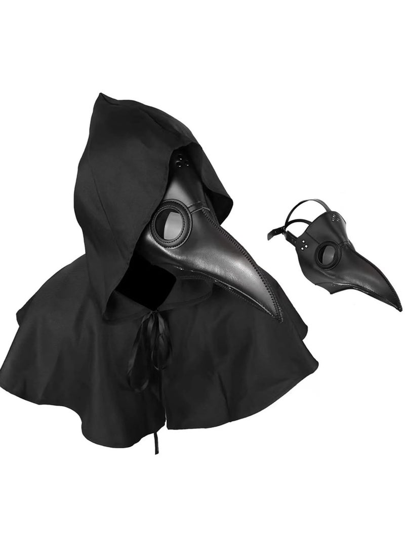 TAPIT Plague Doctor Bird Mask Long Nose Beak Mask Steampunk Holiday Party Cosplay Costume Props for Party Halloween - Image 1
