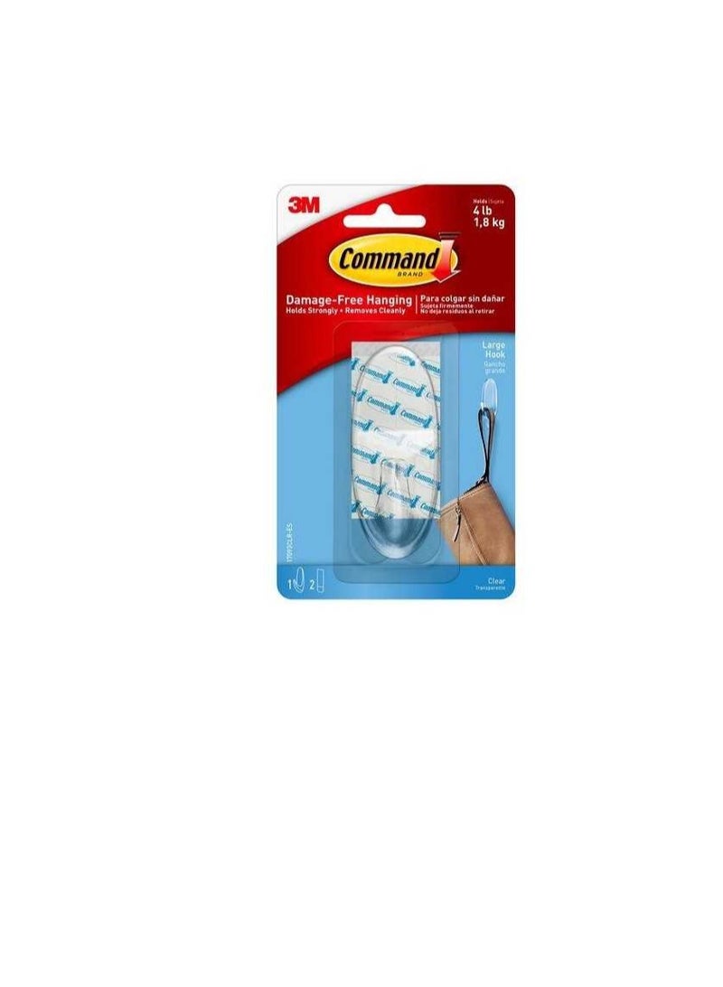 3M Clear Large Hook - Image 2