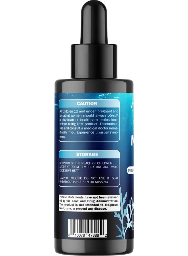 Vitamatic 2 Packs Liquid Organic Irish Sea Moss - Made with Bladderwrack & Burdock Root - 2800 mg per Serving - 2 FL OZ - Seamoss Total 4 oz - Image 3