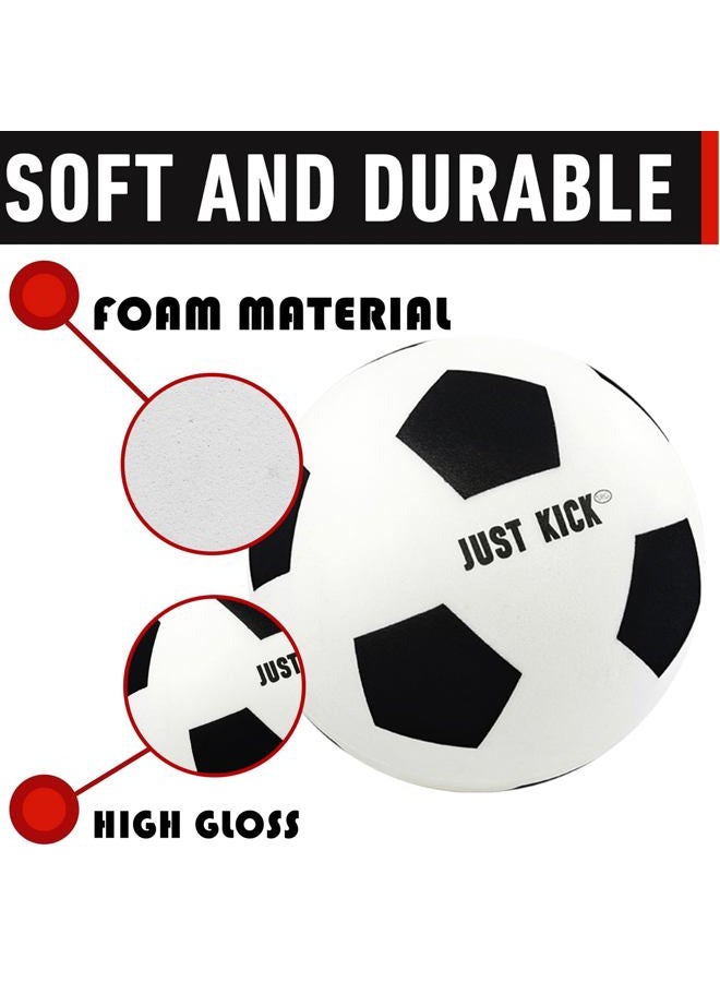 SRG Quiet Foam Soccer Ball Size 7 – Advanced Indoor Training Ball, Soft Lightweight Quiet Ball for Footwork & Dribbling, Noise-Free Premium Box Gift for Home Practice - Image 5