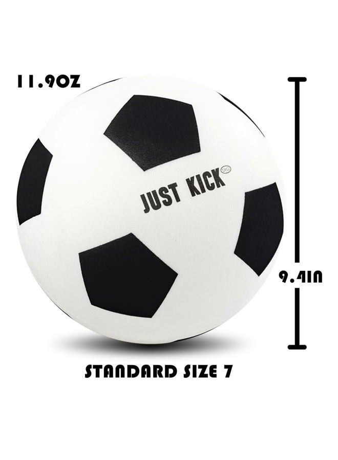 SRG Quiet Foam Soccer Ball Size 7 – Advanced Indoor Training Ball, Soft Lightweight Quiet Ball for Footwork & Dribbling, Noise-Free Premium Box Gift for Home Practice - Image 3