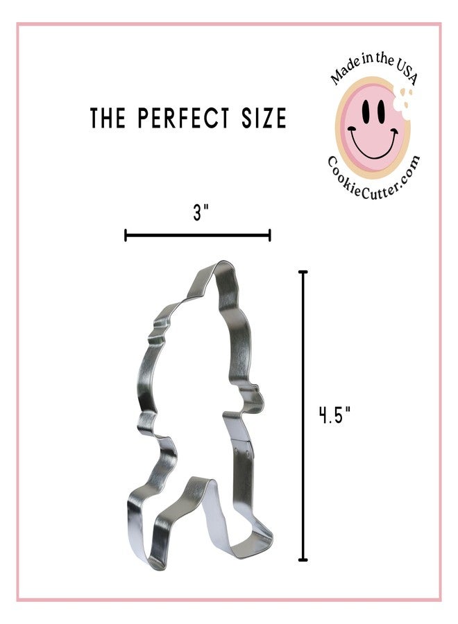 Foose Bigfoot Big Foot Sasquatch Cookie Cutter 4.6 Inch - Made in the USA - Foose Cookie Cutters Tin Plated Steel Bigfoot Big Foot Sasquatch Cookie Mold - Image 2