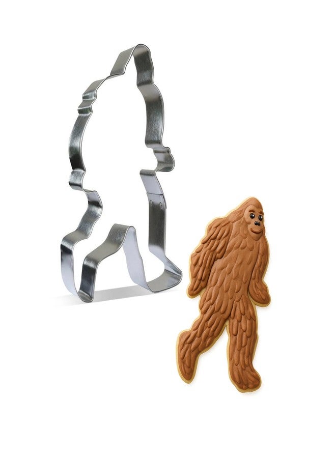 Foose Bigfoot Big Foot Sasquatch Cookie Cutter 4.6 Inch - Made in the USA - Foose Cookie Cutters Tin Plated Steel Bigfoot Big Foot Sasquatch Cookie Mold - Image 1