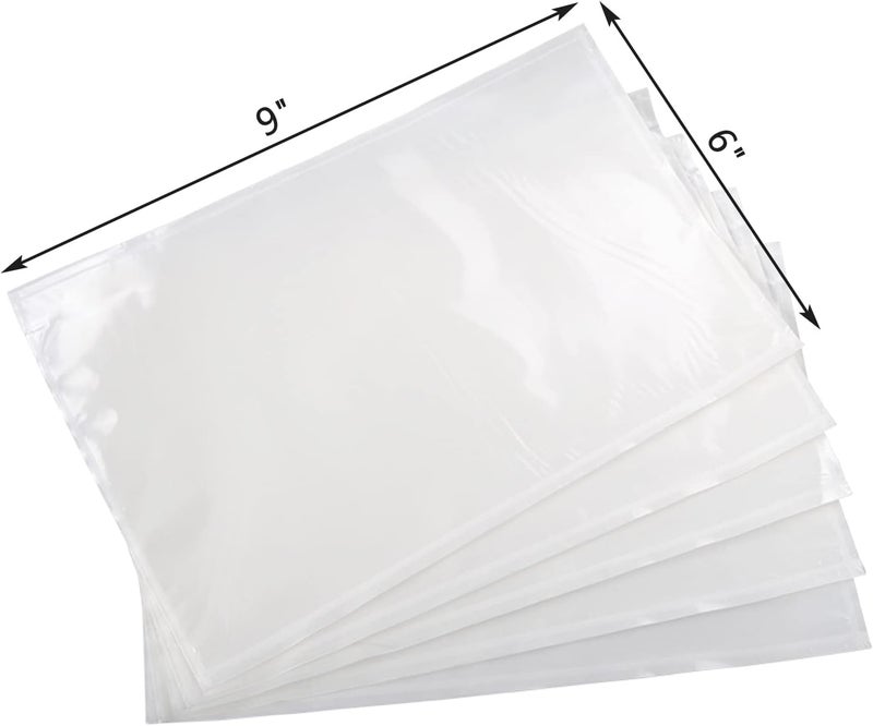 RyhamPaper Packing List Envelopes, Clear 6” x 9” Self Adhesive Shipping Labels Envelope Pouches 800 pack - Image 4