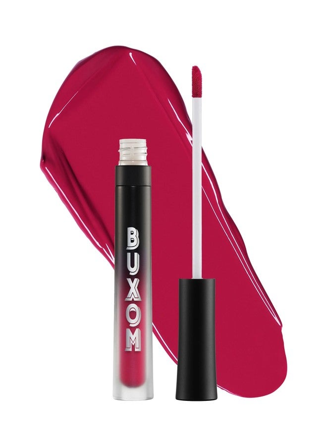 Buxom Full-On Plumping Liquid Lipstick Matte, Plumping Lip Color with Vitamin E, Hyaluronic Acid & Plumping Peptide Complex, Hydrates & Smooths Lip Lines, Transfer-Proof, Cruelty-Free (Berry Babe) - Image 1
