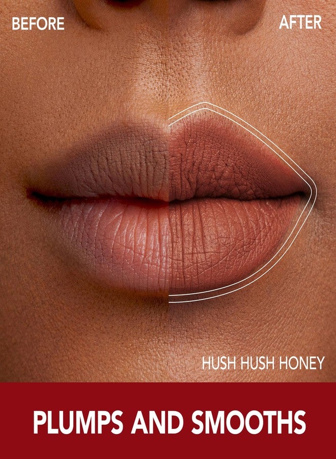 Buxom Full-On Plumping Liquid Lipstick Matte, Plumping Lip Color with Vitamin E, Hyaluronic Acid & Plumping Peptide Complex, Hydrates & Smooths Lip Lines, Transfer-Proof, Cruelty-Free (Berry Babe) - Image 4