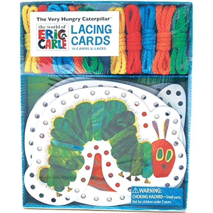 THE WORLD OF ERIC CARLE(TM) THE VERY HUNGRY CATERPILLAR(TM) LACING CARDS