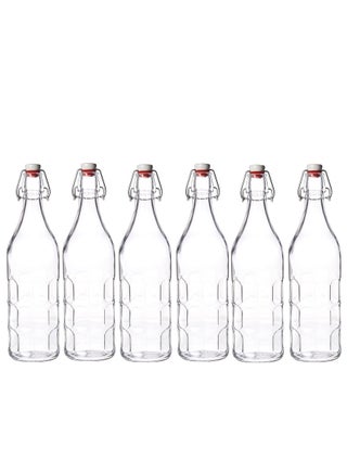 Clear set of 6