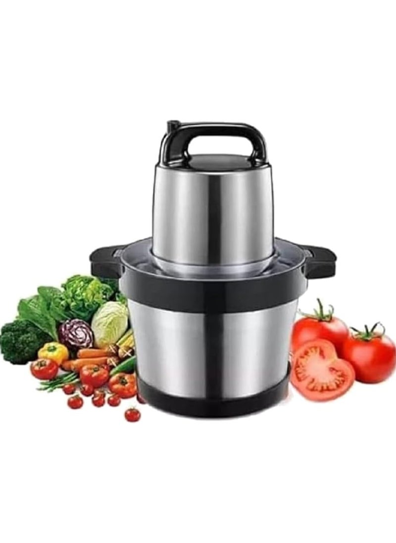 JAMAKY Italy Jamaki Multifunctional Meat and Vegetable Grinder, 6.5L, 1500W, Stainless Steel Kibbeh Grinder, 1 Year Warranty - JMK8005- Italian  - Image 1