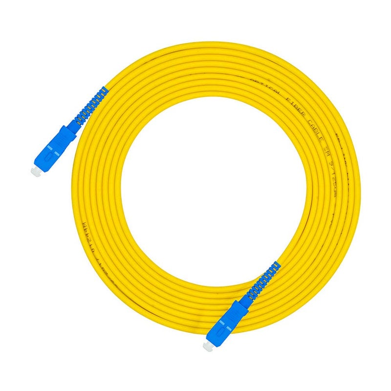 Jeirdus 5Meters 16ft Fiber Optic Cable Jumper - Optical Patch Cord, Simplex Single-Mode 9/125 SC - Image 5