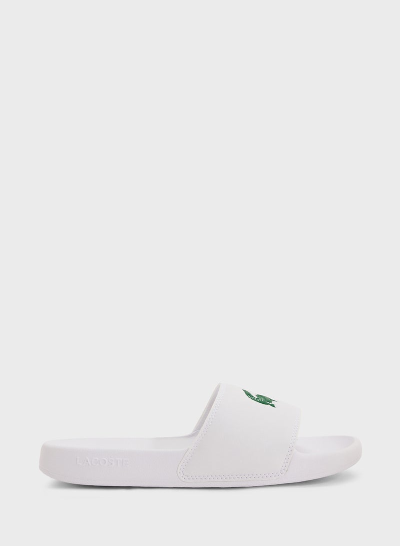 LACOSTE Slides Serve Slide 0.0 Single Strap Flip Flops  - Image 1