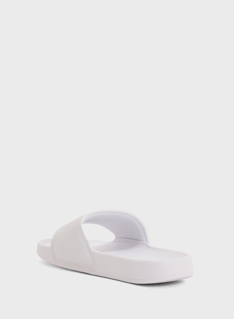 LACOSTE Slides Serve Slide 0.0 Single Strap Flip Flops  - Image 2