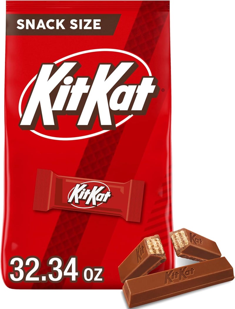 KitKat KIT KAT Milk Chocolate Wafer Snack Size, 32.34 oz - Image 1