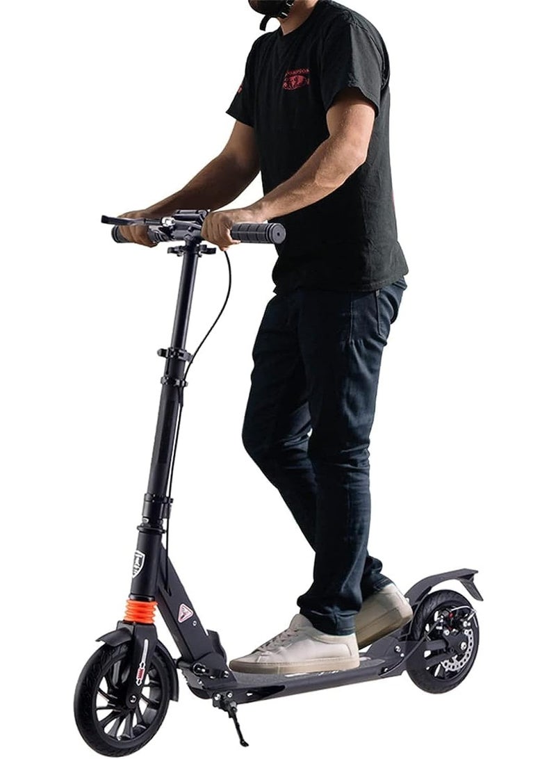 Cool Baby Style Adult And Children Kick Scooter Unisex With 2 Big Wheels Non-Electric Folding Scooter with Disc Brakes  2 Large Wheels  Front and Rear Shock Absorption System - Image 1