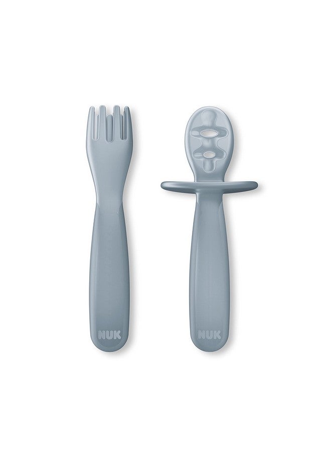 NUK For Nature™ Pretensil Dipper Spoon And Fork Set - Image 1