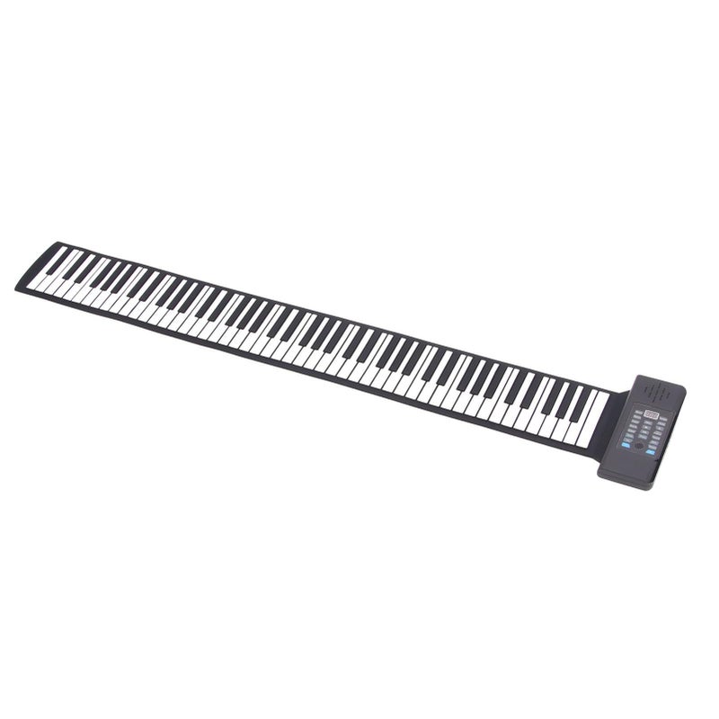 88 Keys Roll Up Hand Piano Portable Flexible Electronic Keyboard Musical Instrument US Plug - Image 4