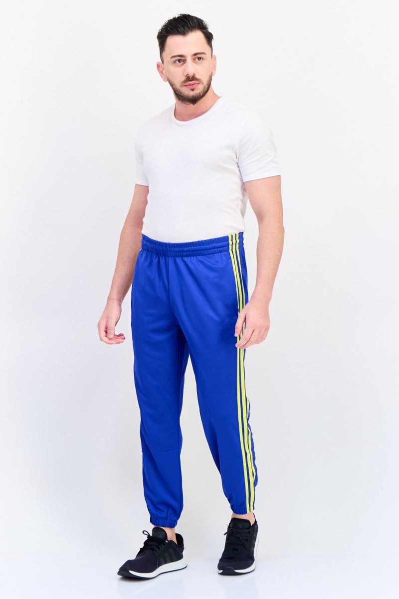 Adidas Men Sportswear Fit Brand Logo Outdoor Sweatpants, Blue  - Image 4