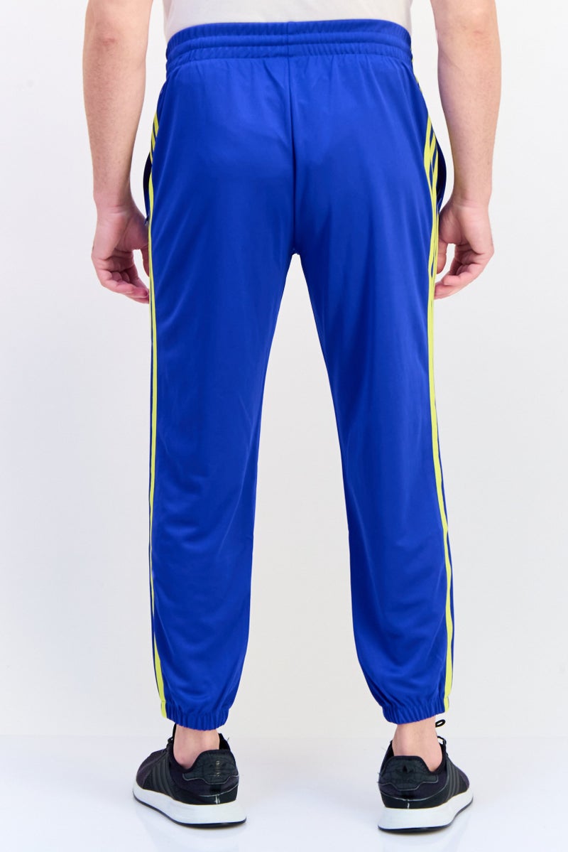 Adidas Men Sportswear Fit Brand Logo Outdoor Sweatpants, Blue  - Image 3