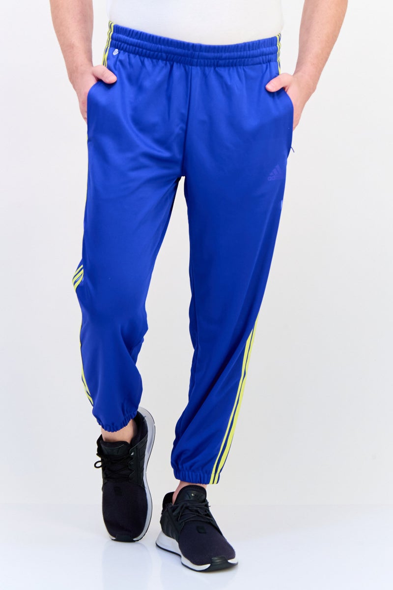 Adidas Men Sportswear Fit Brand Logo Outdoor Sweatpants, Blue  - Image 1