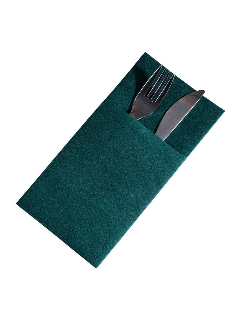 Disposable knife and fork bag restaurant napkin  - Image 2