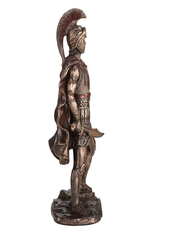 Veronese Design 6 7/8 Inch Alexander The Great King of Macedonia Resin Sculpture Bronze Finish - Image 4