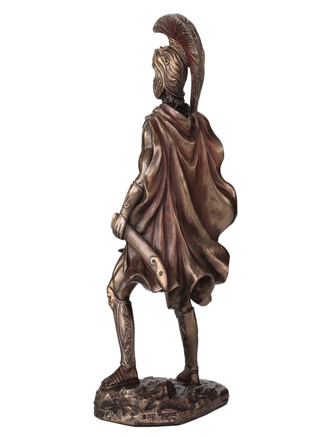 Veronese Design 6 7/8 Inch Alexander The Great King of Macedonia Resin Sculpture Bronze Finish - Image 5