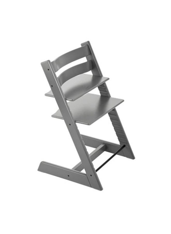 STOKKE Tripp Trapp Chair Adjustable, Convertible Baby High Chair For Toddlers , Children And Adults Convenient, Comfortable And Ergonomic Classic Design Storm Grey  - Image 1