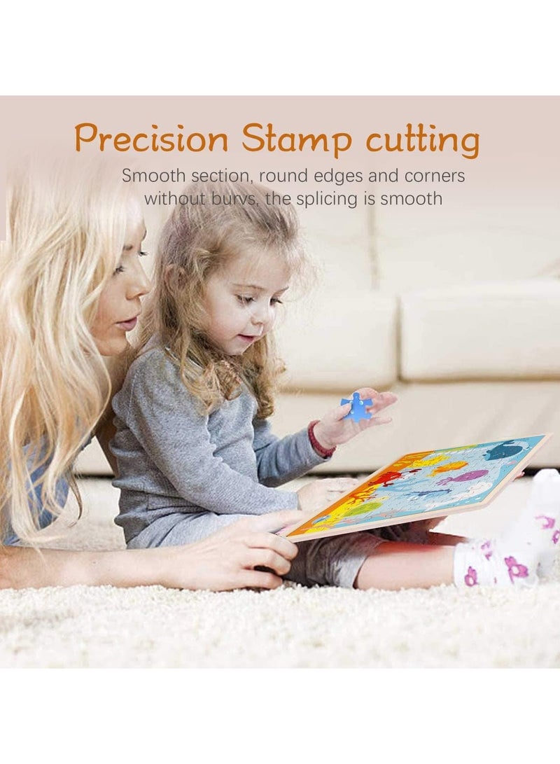 Cool Baby Style Kids Toy 60 Pieces Wooden Puzzle Cartoon Puzzles Wood Jigsaw Baby Child Early Educational Toys - Image 3