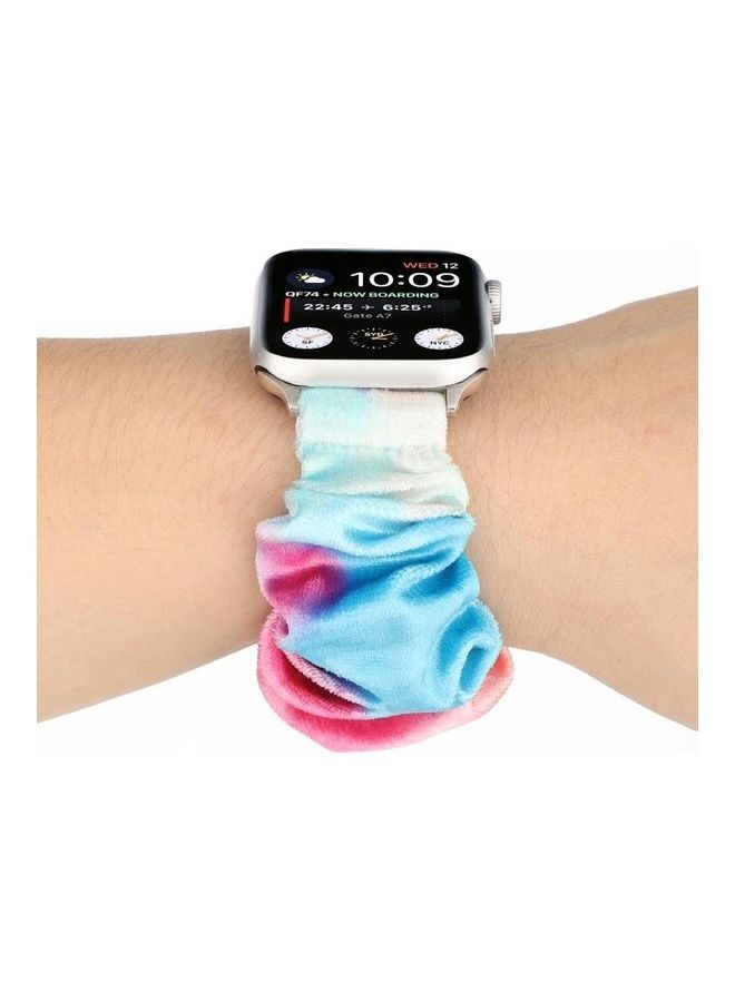 NIBEMINENT Replacement Watchband For Apple Watch Series 7 45mm/6 & SE 5 4 44mm/3 2 1 42mm Multicolour - Image 5