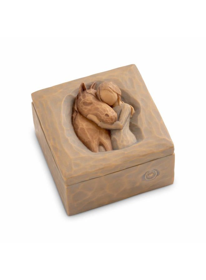 Willow Tree Quiet Strength Keepsake Box, Sculpted Hand-Painted Keepsake Box - Image 1